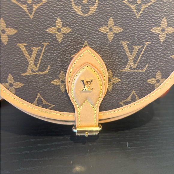 Authentic Louis Vuitton Monogram Tambourin NM Crossbody Bag - Picture 2 of 14